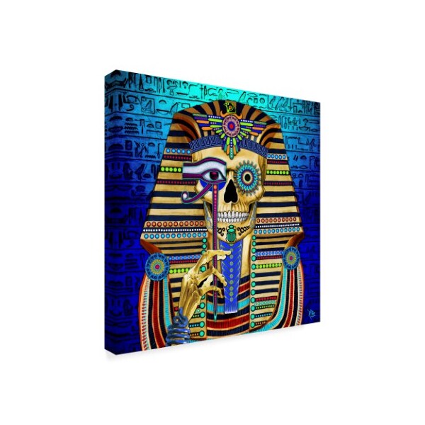 Fusion Idol Arts 'Funky Bone Pharaoh' Canvas Art,24x24